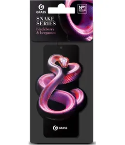 Ароматизатор воздуха картонный GRASS Snake (blackberry & bergamot) арт на скидке