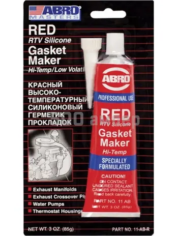 11-AB-CH ABRO Гермет.сил.красн. 85г