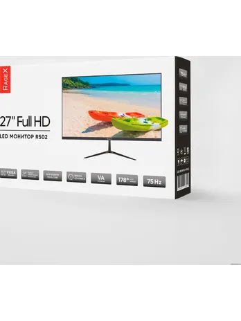 Монитор R502-000, 27 дюймой, FullHD, VA, цвет черный