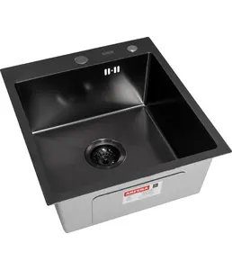 Мойка ARFEKA ECO AR 450*500 BLACK PVD NANO DECOR на скидке