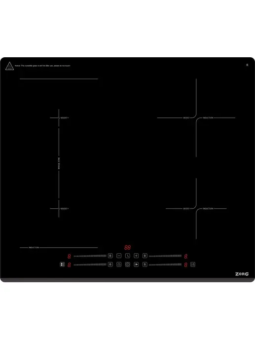 Индукционная варочная панель ZORG INO61 black