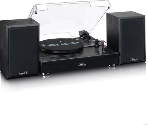 Виниловый проигрыватель Lenco LS-101 BLACK