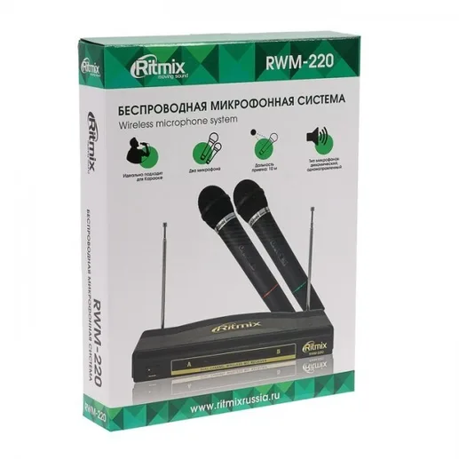 Микрофон беспроводной Ritmix RWM-220