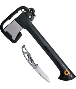 Топор A6 FISKARS + нож Paraframe на скидке
