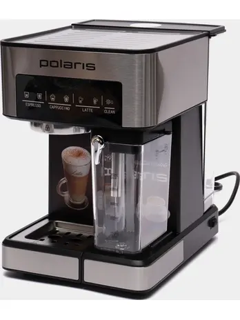 Кофеварка POLARIS PCM 1541E Adore Cappuccino нерж.сталь