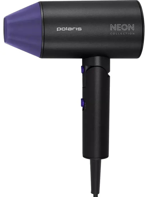 Фен POLARIS PHD 2120Ti черный/фиолетовый