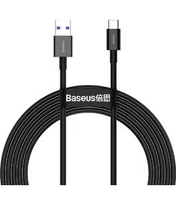 Кабель BASEUS CATYS-A01 USB - Type C 66W 2m Black на скидке