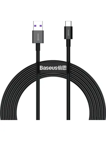 Кабель BASEUS CATYS-A01 USB - Type C 66W 2m Black