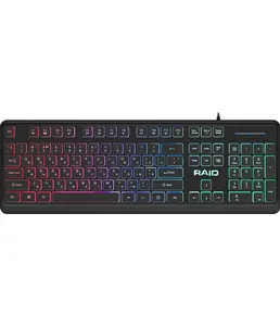 Проводная игровая клавиатура Defender Raid GK-778DL RU, Rainbow 45778 на скидке