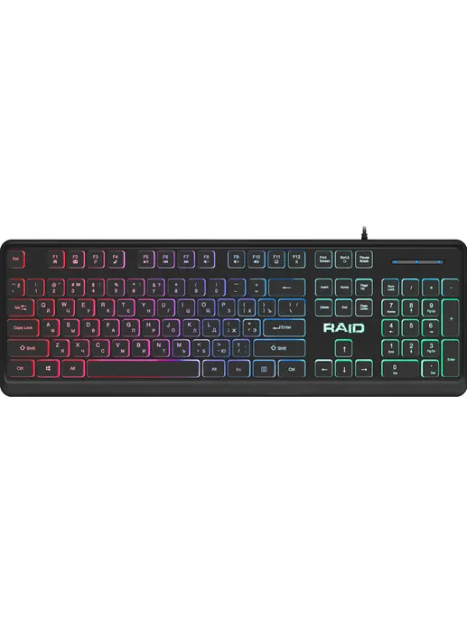 Проводная игровая клавиатура Defender Raid GK-778DL RU, Rainbow 45778