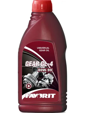 FAVORIT Gear SAE 80W-90 API GL-4 /Масло минеральное трансмиссионное 1л