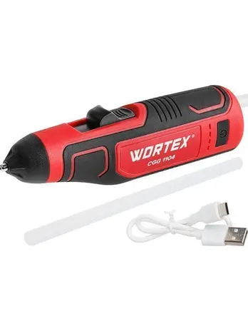 Аккум. клеевой пистолет WORTEX CGG 1104