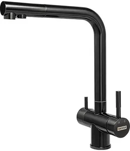 Смеситель для кухни ARFEKA AF SDS-03SS304 BLACK GRAFIT, на скидке