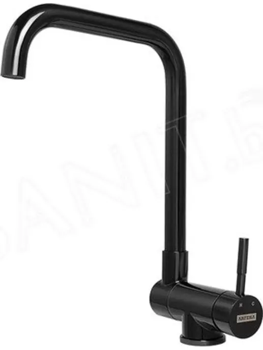 Смеситель для кухни ARFEKA AF FSS304 BLACK GRAFIT,