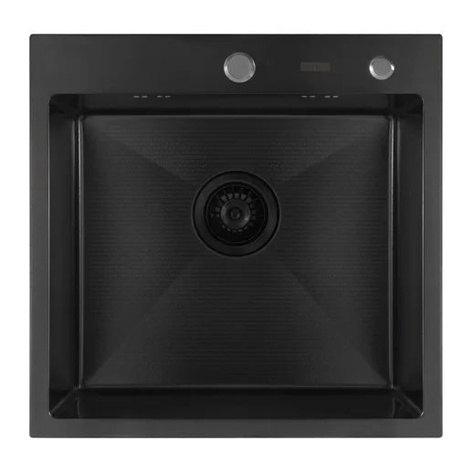 Мойка ARFEKA ECO AR 500*500 BLACK PVD NANO DECOR,
