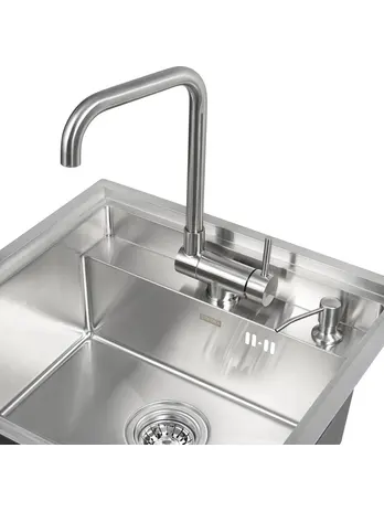 Комплект мойка ARFEKA ECO AR 520*490 SATIN,