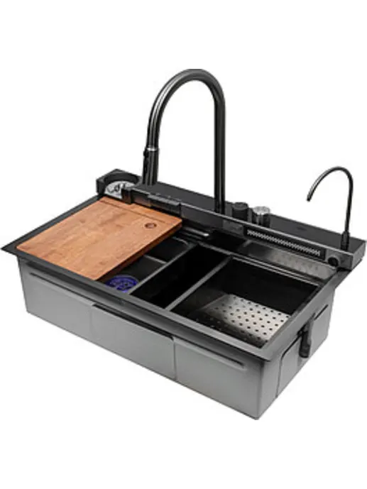 Мойка ARFEKA AF 750*460 BLACK PVD NANO,