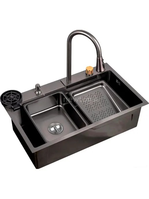 Мойка ARFEKA AF 750*460 BLACK PVD NANO,