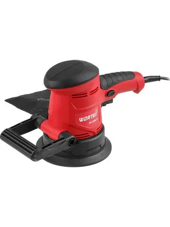 Эксцентриковая шлифмашина WORTEX LX RS 1245-1 E в кор. 450 Вт, 125 мм,