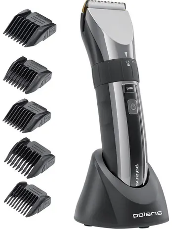 Машинка для стрижки волос Polaris PHC 3017RC Argan Therapy Pro Черный/