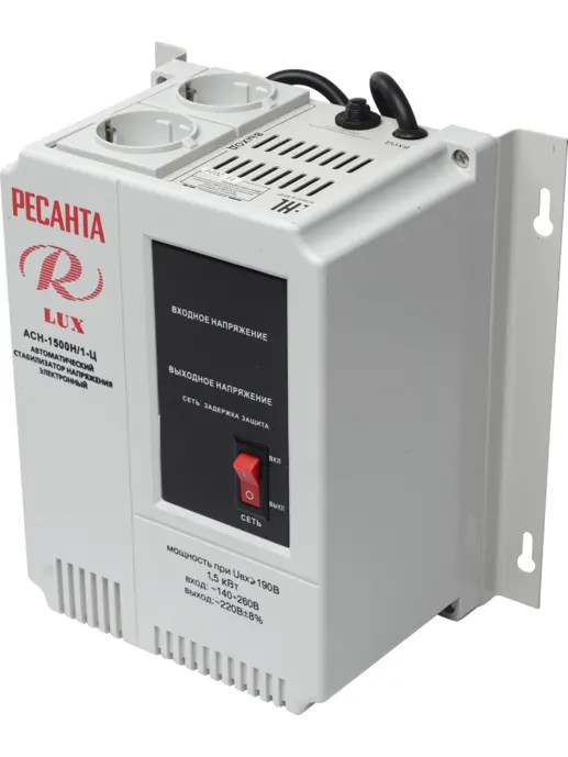 Стабилизатор АСН- 1 500Н/1-Ц Ресанта Lux