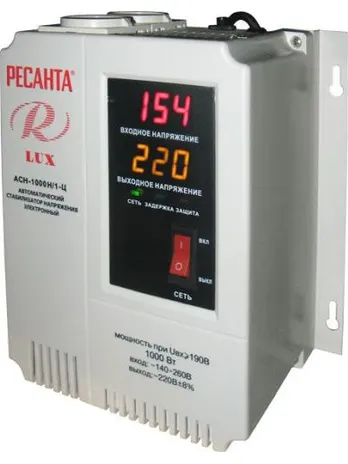 Стабилизатор АСН-1000 Н/1-Ц Ресанта Lux