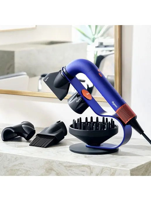 Фен DYSON Supersonic R HD18 Pro Vinca Blue/Topaz Orange