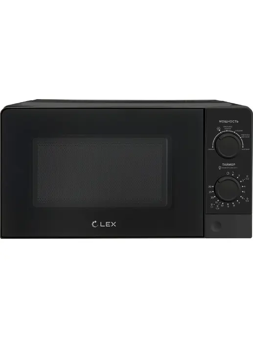 LEX FSMO 20.01N BL (20л, механика) микроволновая печь