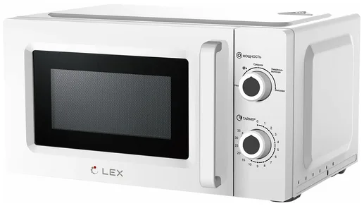 LEX FSMO 20.01N WH (20л, механика) микроволновая печь