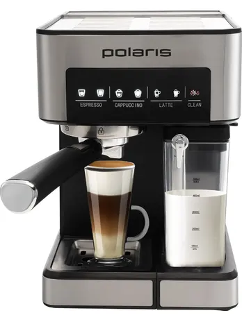 Кофеварка POLARIS PCM 1541E Adore Cappuccino нерж.сталь