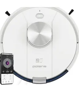 Робот-пылесос POLARIS PVCR 3900 IQ Home Panorama Aqua Белый на скидке