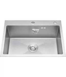 DS6050 Кухонная мойка 600*500*200mm , нержавеющая сталь с сифоном на скидке