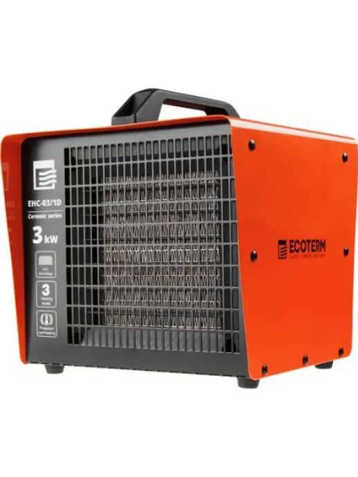 Нагреватель воздуха электр. Ecoterm EHC-03/1D