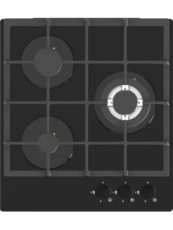 Газовая варочная панель ZORG HAG45 FDW black