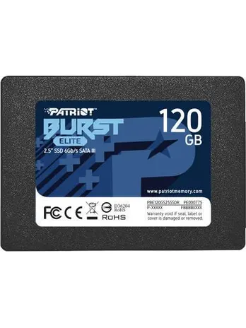 Твердотельный накопитель (SSD) PATRIOT, арт. PBE120GS25SSDR