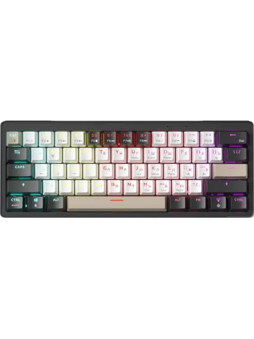 Клавиатура JEGG ZA61 (White, black, brown, TNT Yellow)