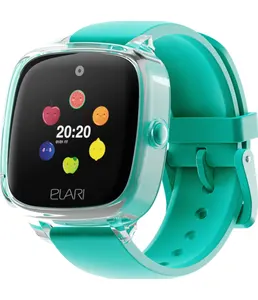 Часы-телефон ELARI KIDPHONE 4 FRESH (KP-F), зеленый, на скидке