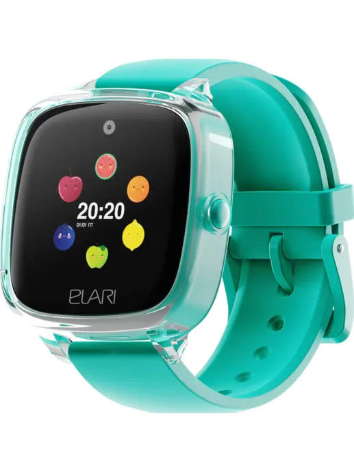 Часы-телефон ELARI KIDPHONE 4 FRESH (KP-F), зеленый,