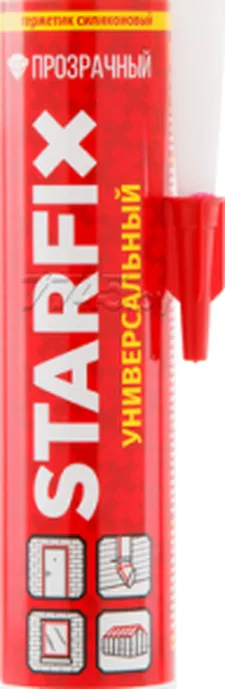 Герметик силиконовый универсальный STARFIX