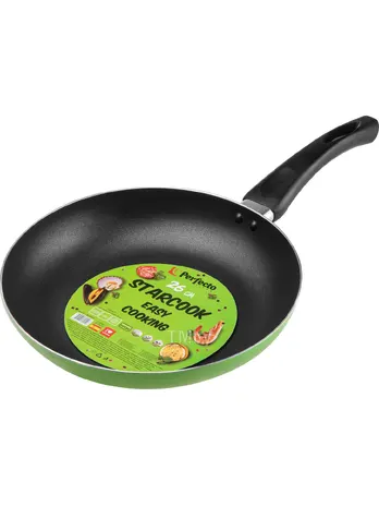 Сковорода ф 26х4.5 см, штамп., алюм., антиприг. покр