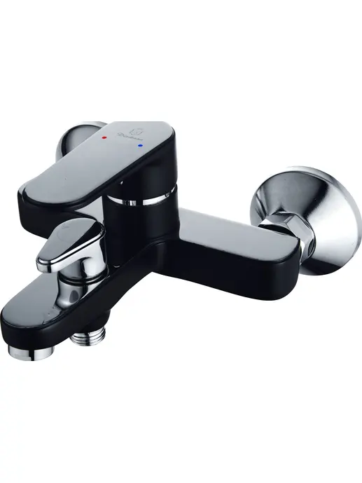 D86-330117BL Смеситель для ванны с коротким изливом монолитный