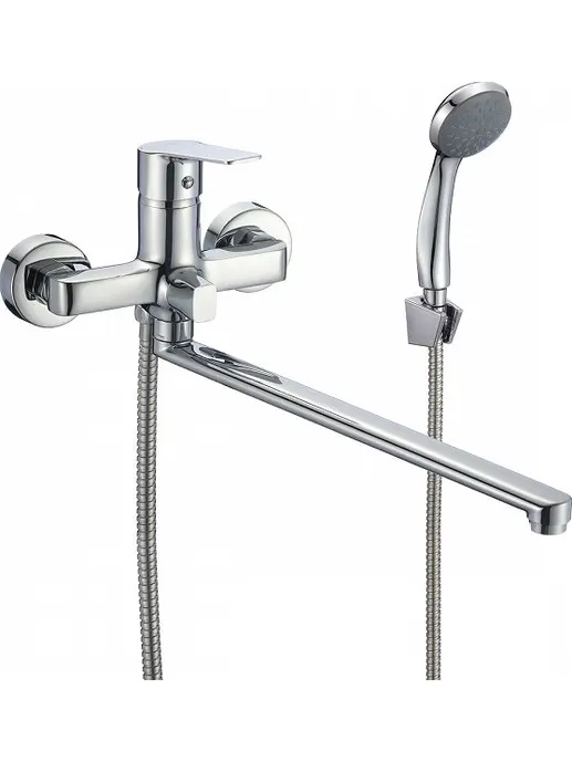 CD038-22 Смеситель CRONWIL для ванны однорычажный, с плоским изливом