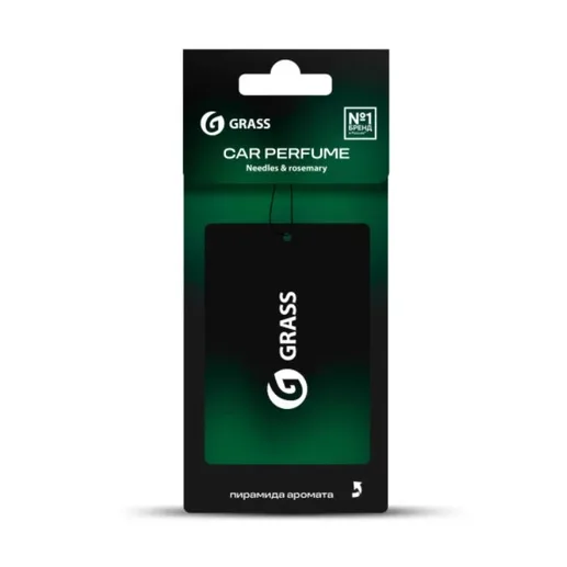 Ароматизатор воздуха картонный GraSS (Needles & rosemary), ST-1465,