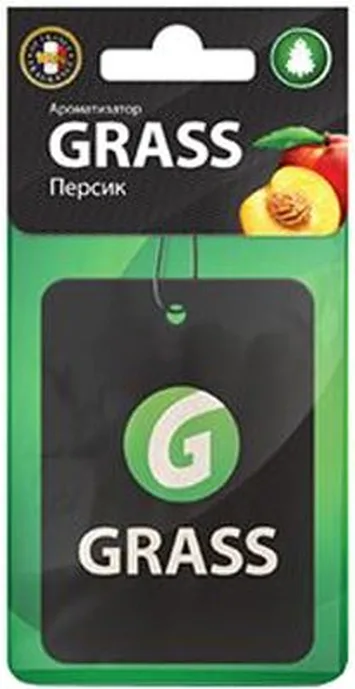 Ароматизатор воздуха картонный GraSS (персик), ST-0402,