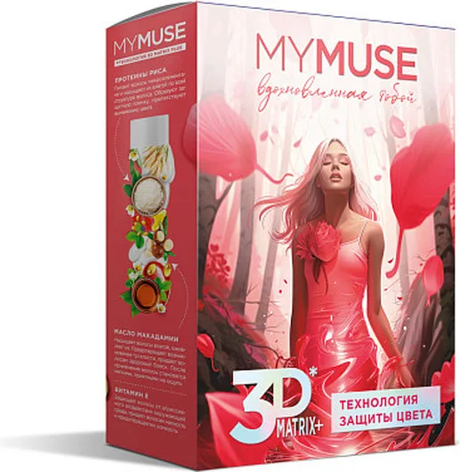 Подарочный набор MYMUSE шампунь, бальзам и спрей 3DMatrix, 300454,