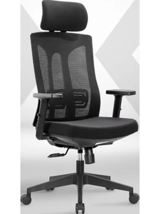 Кресло SPARX FT-7 Vita Black (A30-XK) Mesh / Fabric, черный