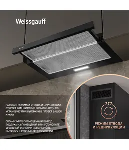 Вытяжка Weissgauff Tel 06 1M BE на скидке