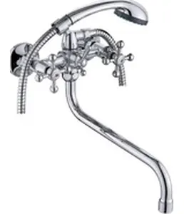 CB330-25 Смеситель для ванны двухвентильный, с круглым изливом на скидке