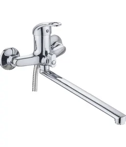 CD040-22 Смеситель CRONWIL для ванны однорычажный, с плоским изливом на скидке