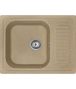 Мойка из искуственного камня GreenStone GRS-13S-302 песочный на скидке